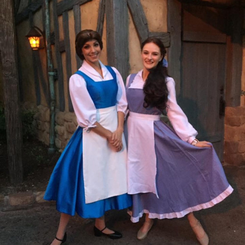 Belle Village Blue Costume